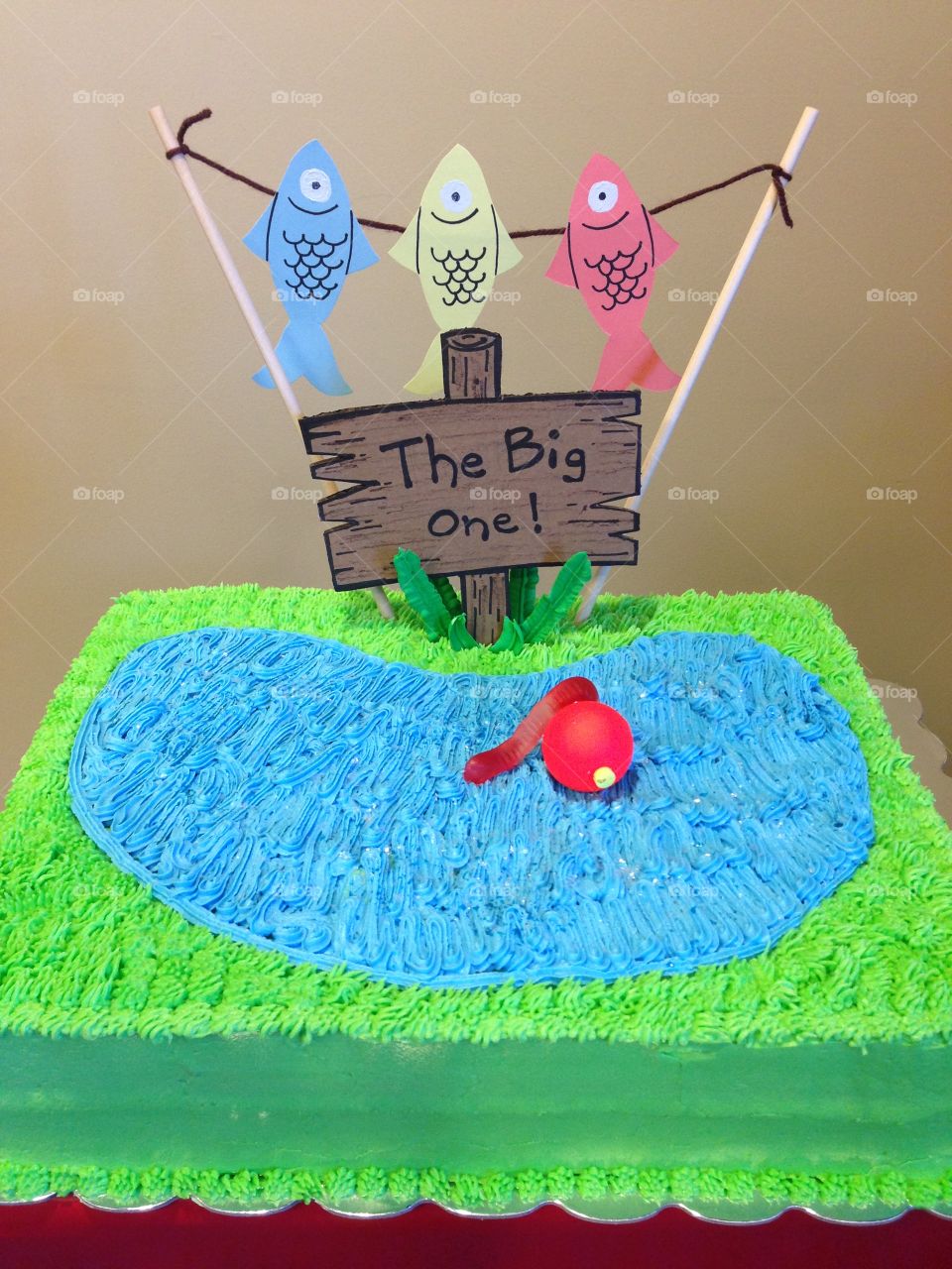 Fishing cake