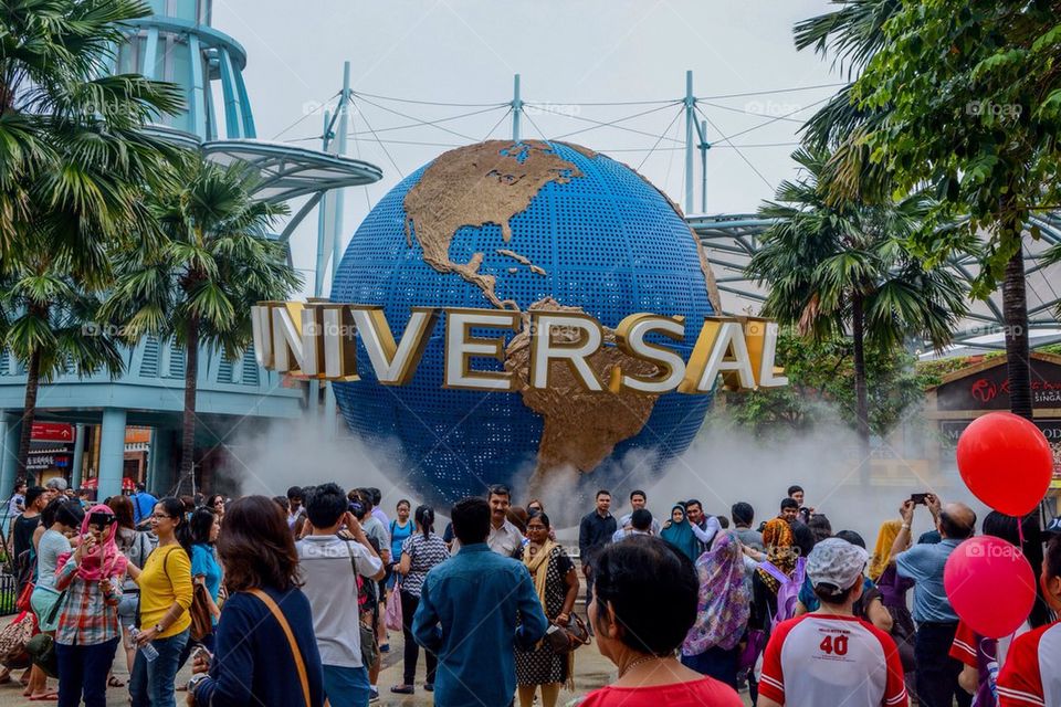 Universal studios in Singapore