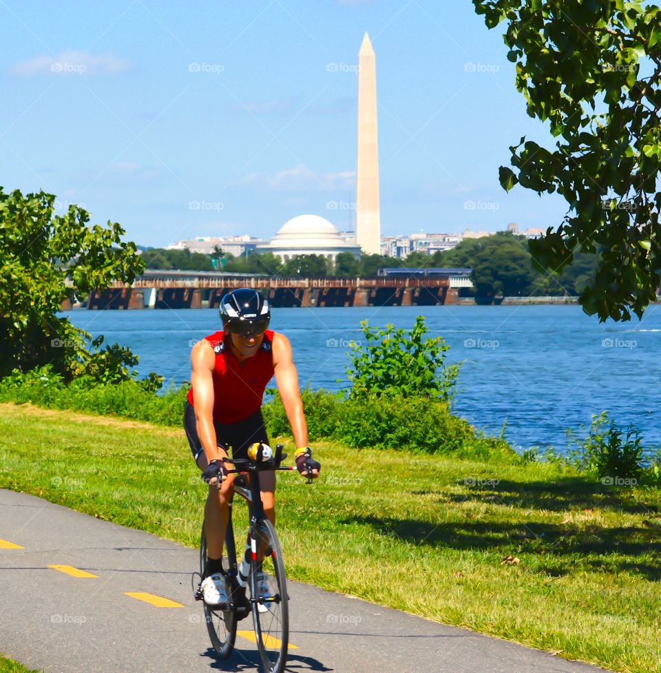 Washington DC Bicyclist