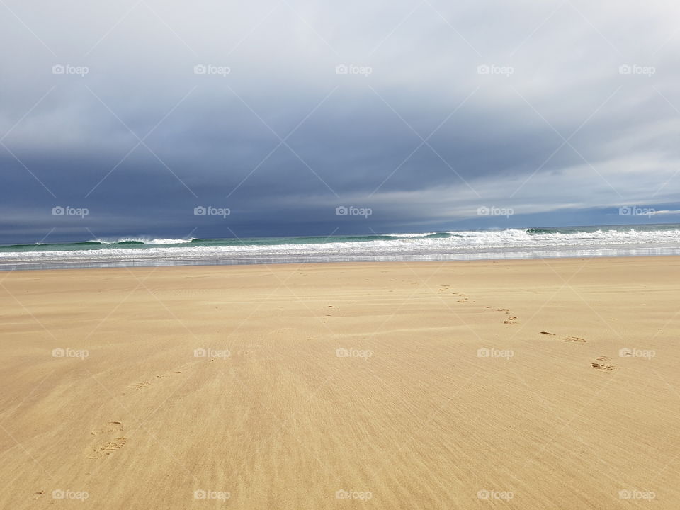 I was at the beach one day and I loved it.
It was in Northern Ireland and I loved it.
The beach was empty and I loved it.