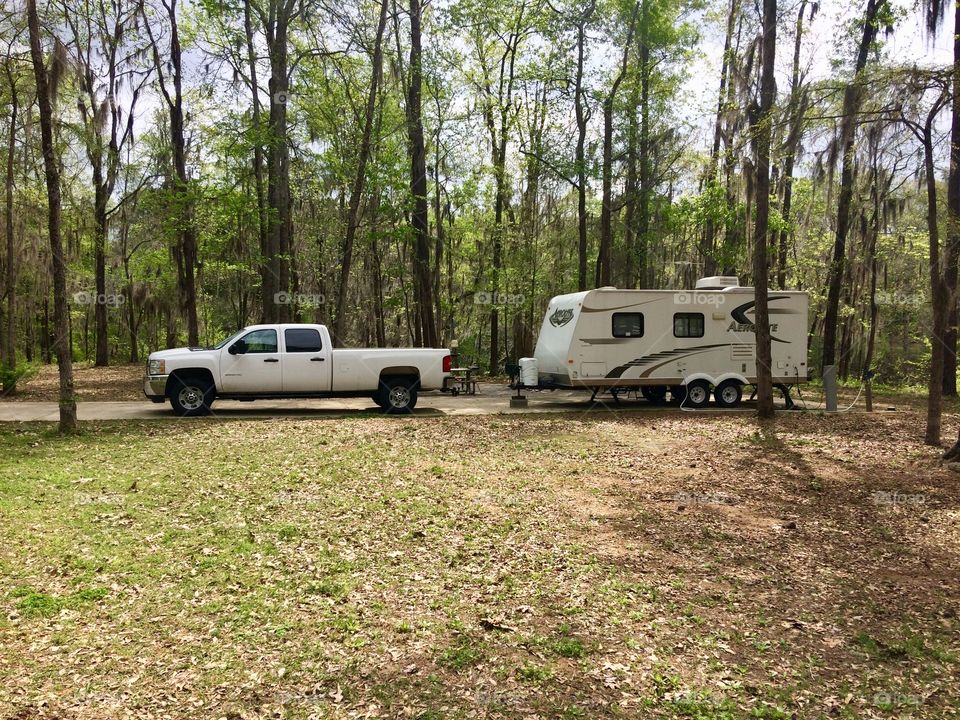 Springtime Camping