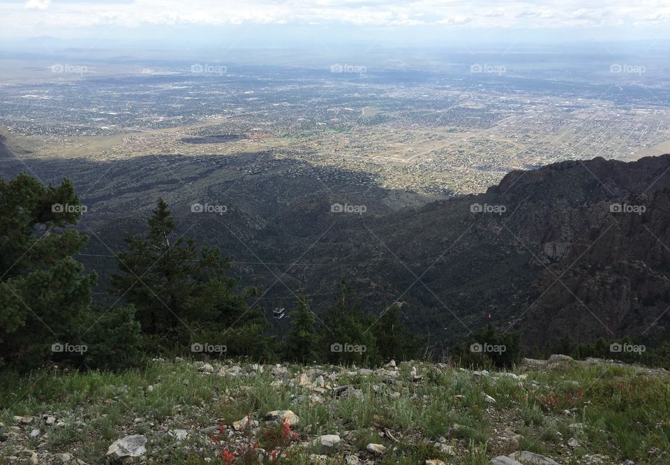 Overlooking Albuquerque 