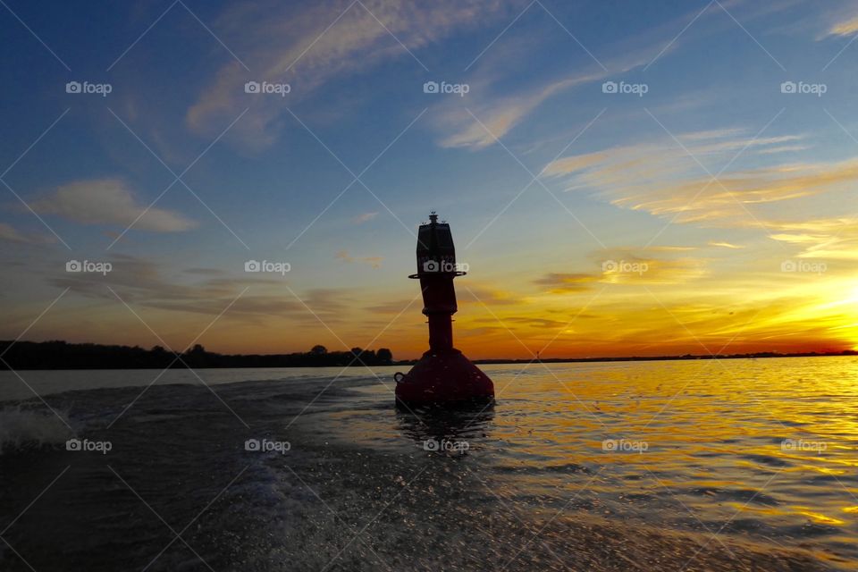buoy Silhouette 