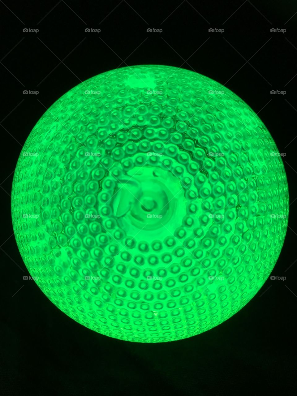 Green glow ball