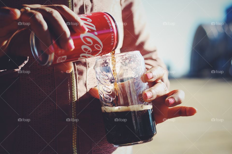 Taste the buzz with Coca Cola 