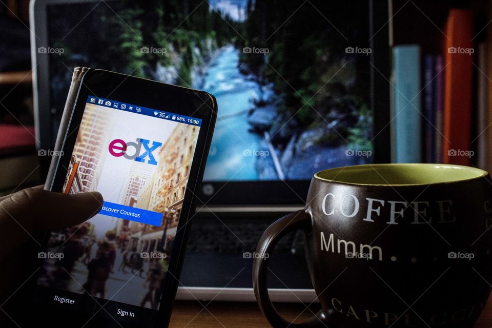taking university online courses from edx site