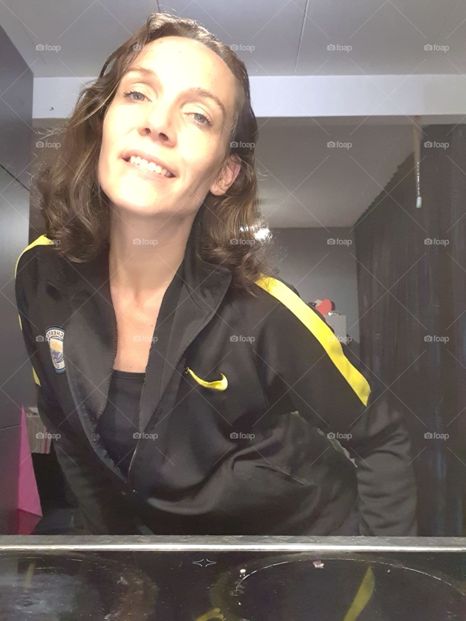 Smiling for the photo