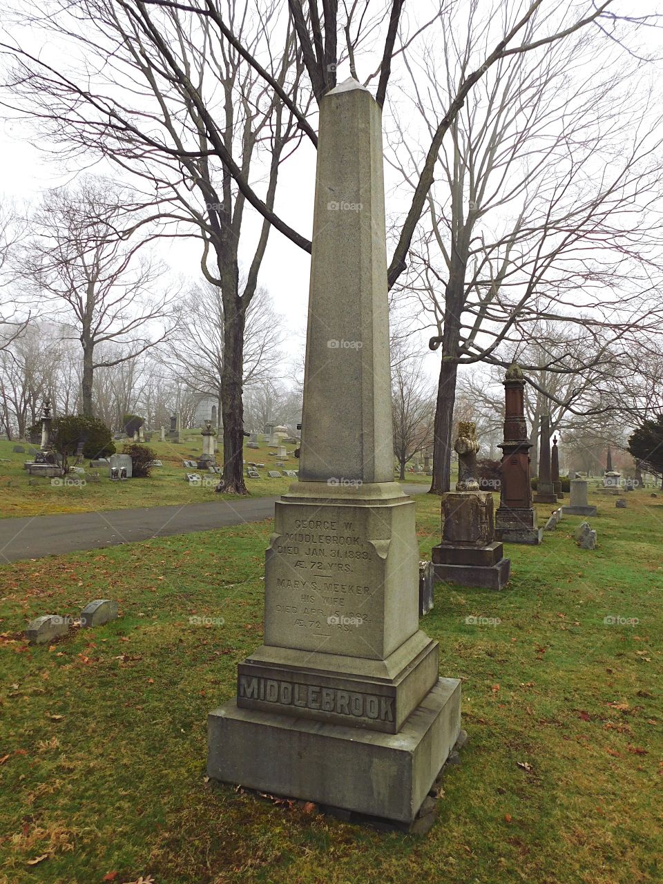 Mountain Grove Cemetery in Fairfield, CT