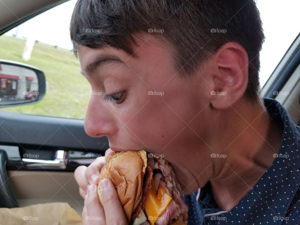 Arbys meat mountain mouth