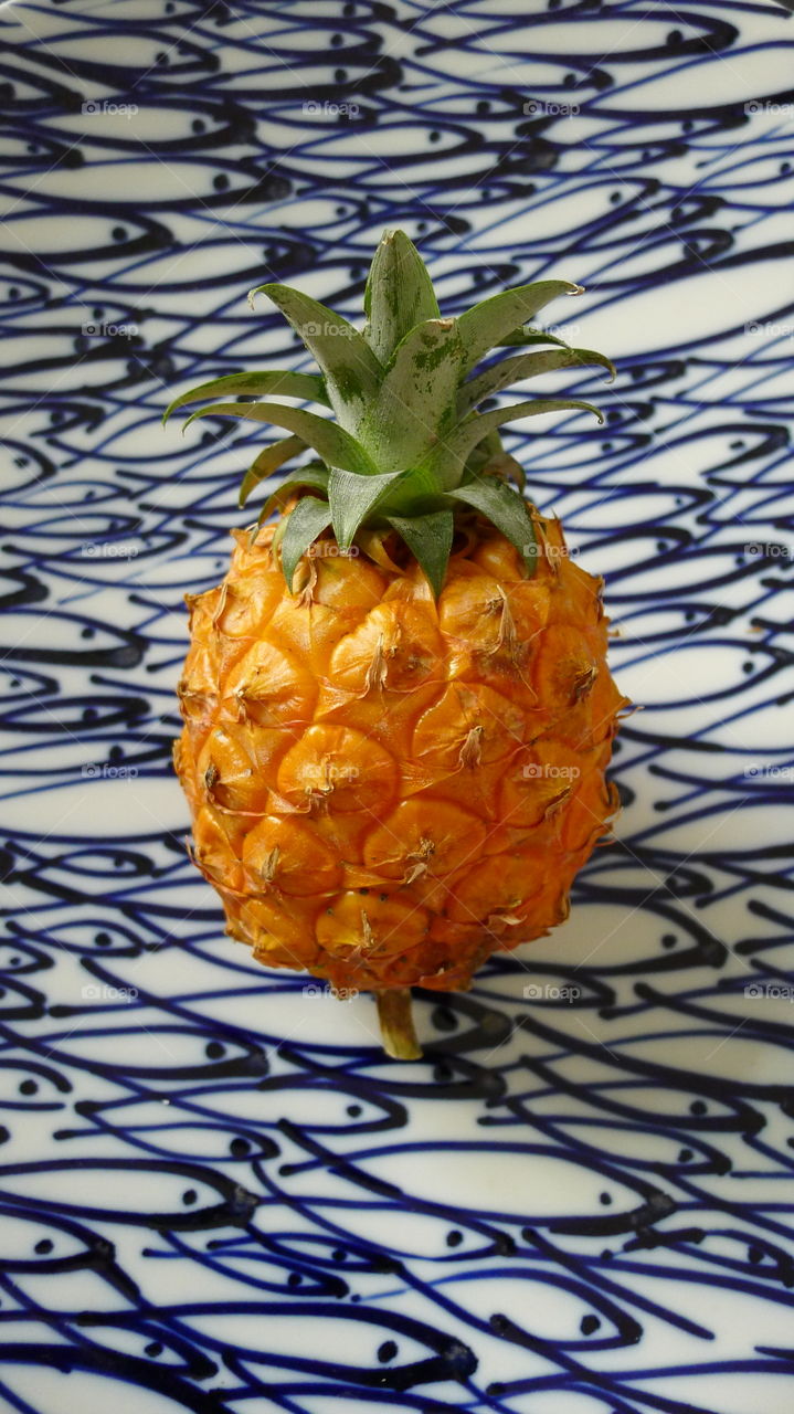 Pineapple from Azores, small but amazingly tasty