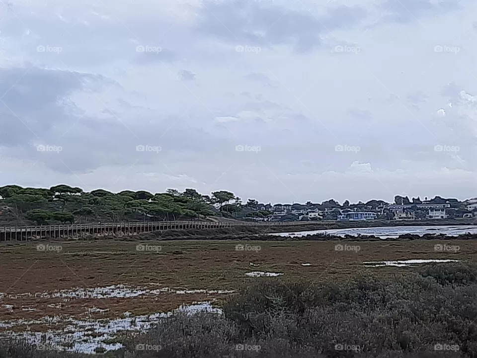 Formosa Lagoon, Algarve,  Portugal