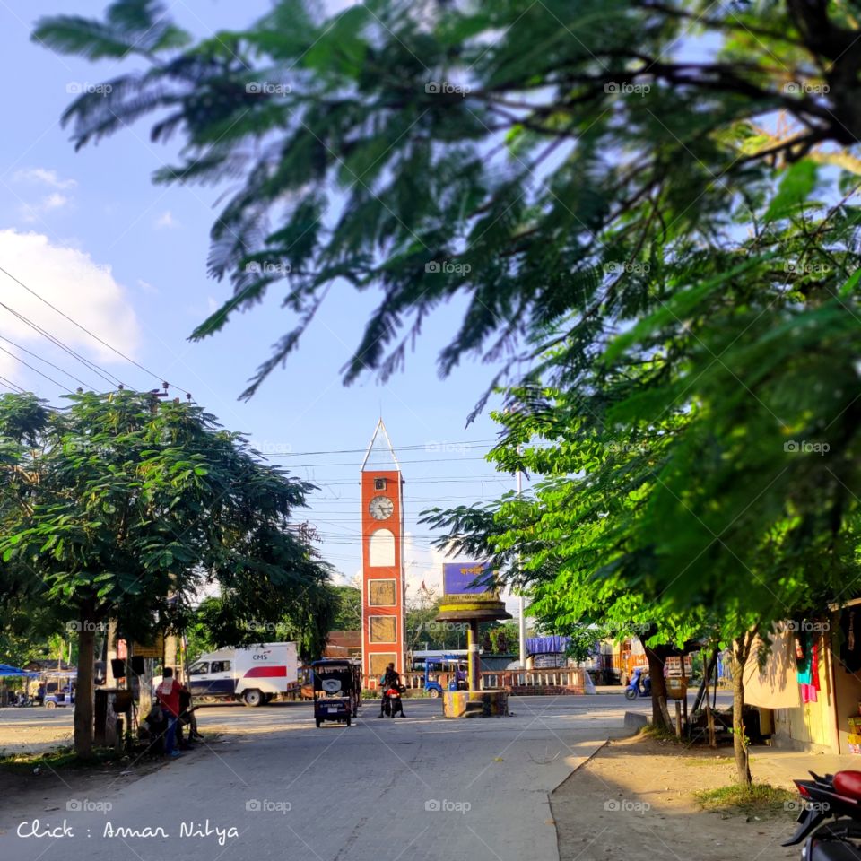 Clook tower trafick point