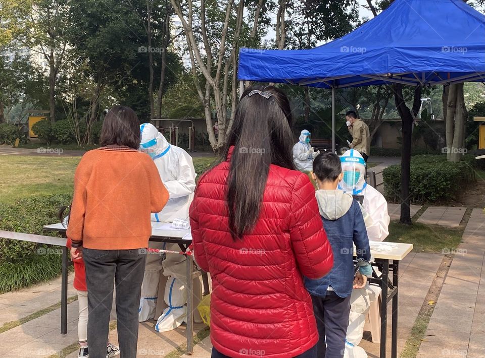 Waiting for registration & Nucleus Acid Testing.