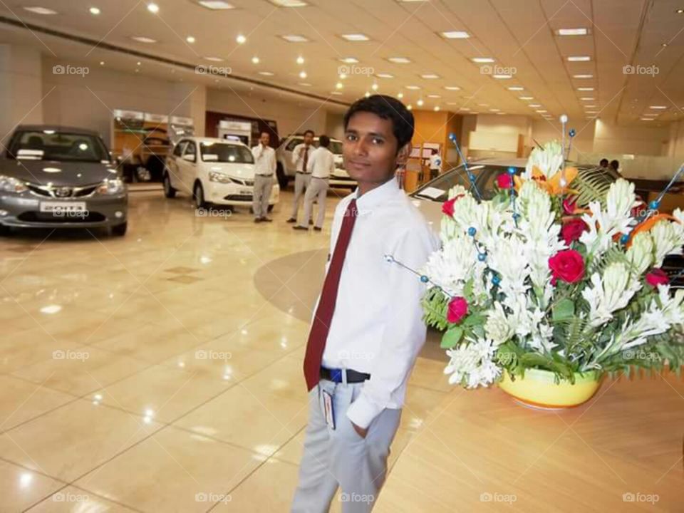 my office and toyota showroom