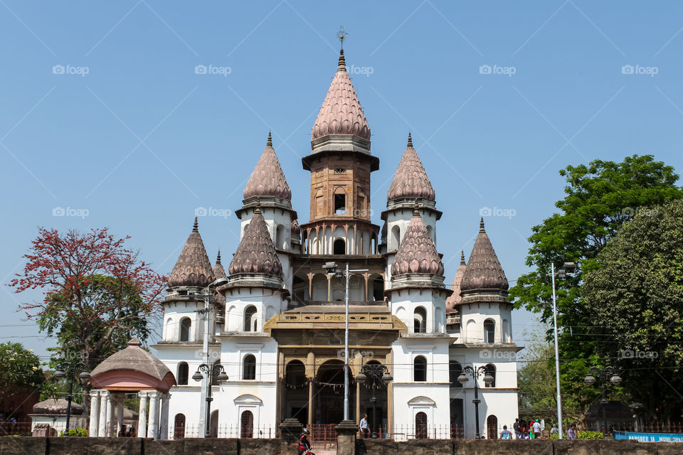 Hangseswari temple or Hanseswari temple is a Hindu Temple of goddess Hangseswari (the goddess who came in a dream of Raja Nrisingha Deb Roy Mahasay) in the town of Banshberia at Hooghly District, Indian state of West Bengal.