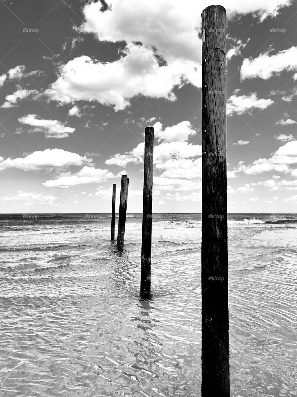 Pier posts