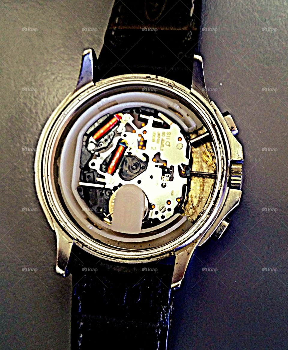 Watch opened