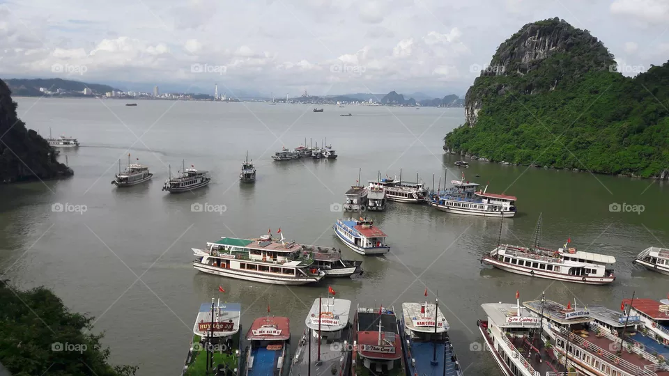 harbor and cave