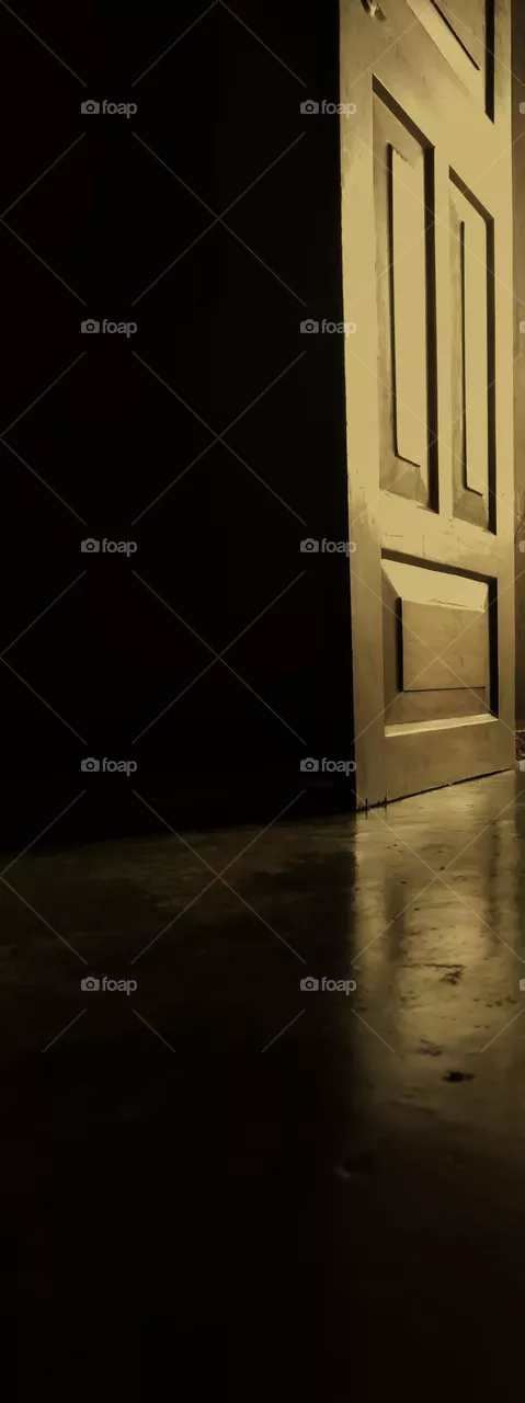 Dark entrance