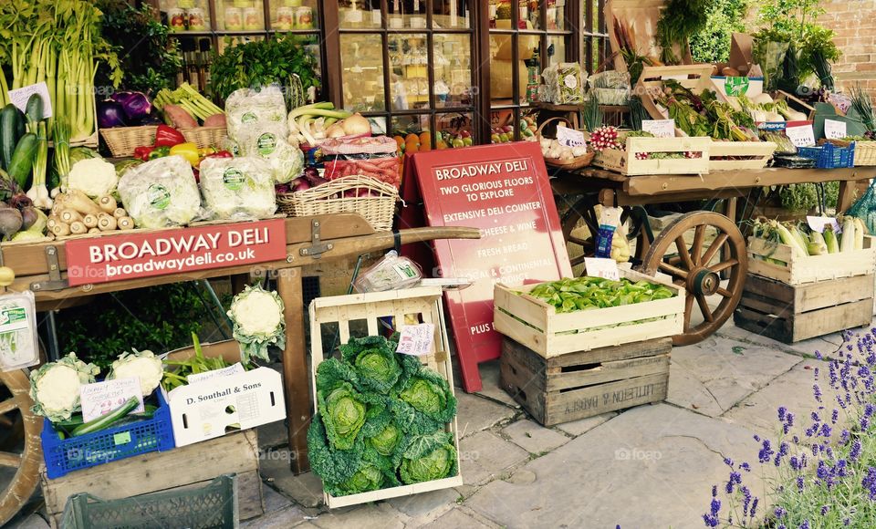 Food store. Market