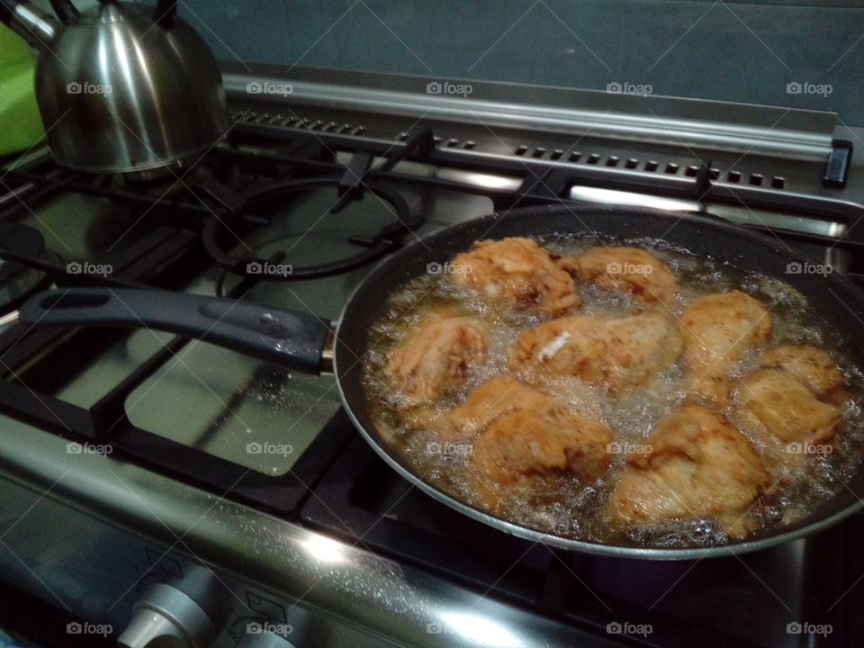 Frying Chicken