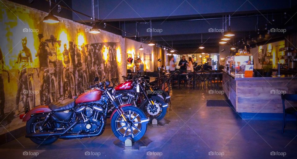 Motorcycle Cafe 