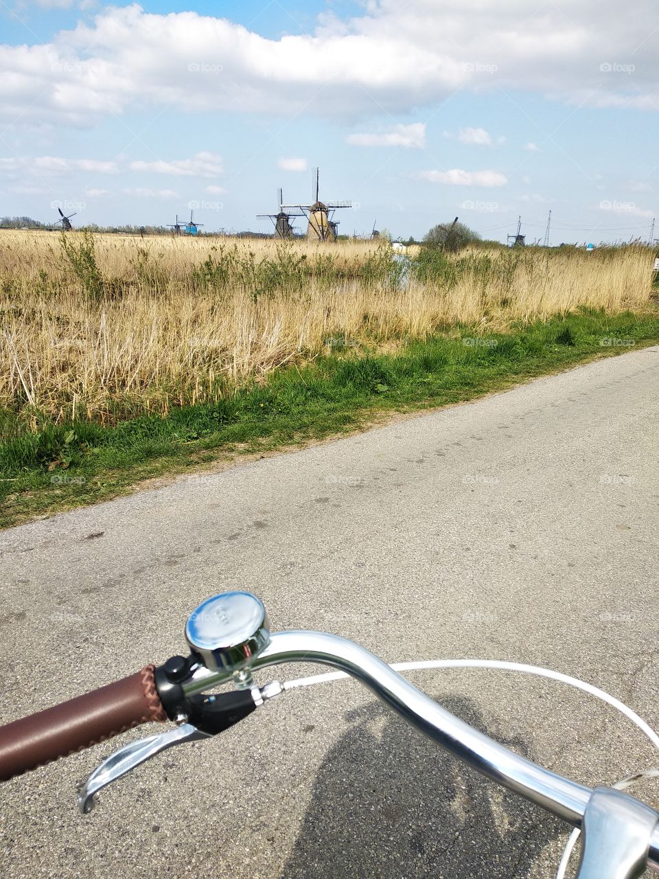 Kinderdijk by bike