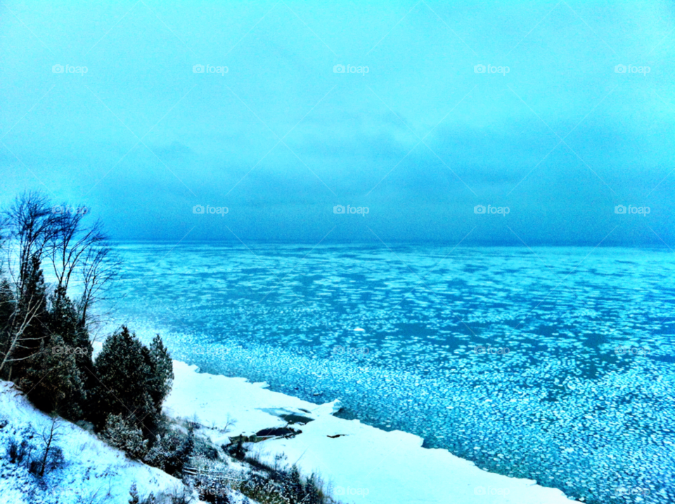 cudahy wi cliffs chilly icy by doug414