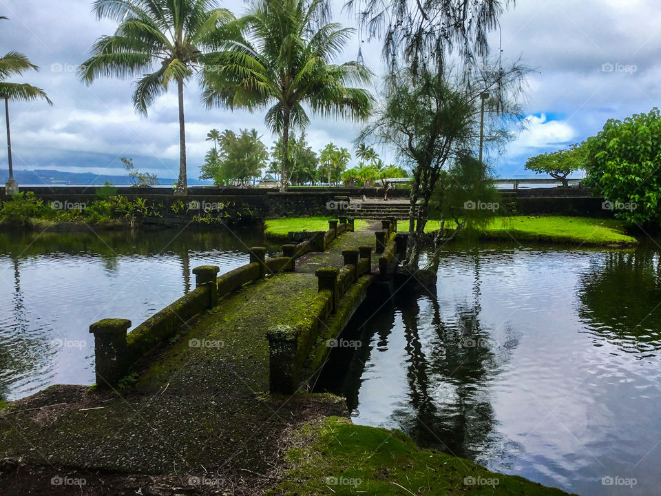 At Liliuokalani Park and Gardens