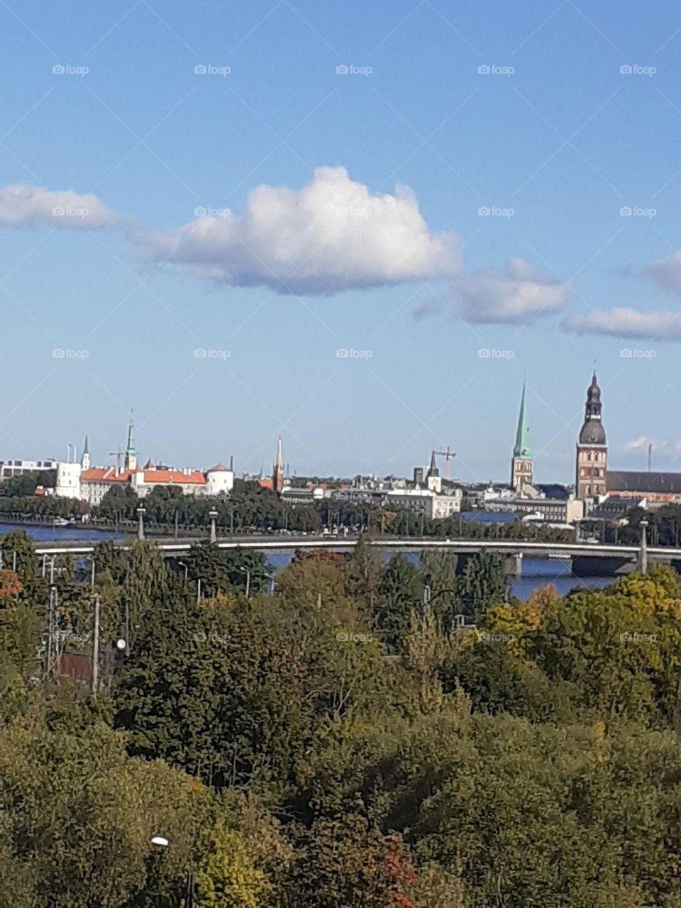 Панорама Старой Риги