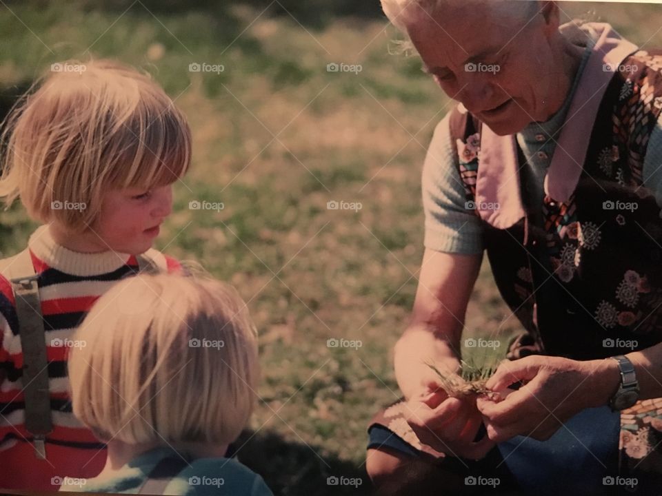 Grandma always teaching