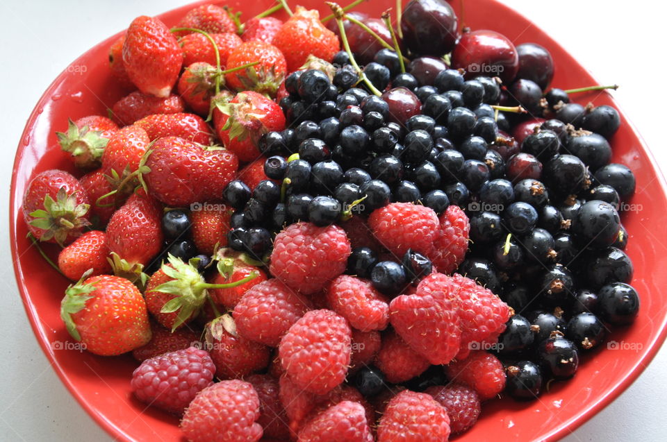 Summer fruits