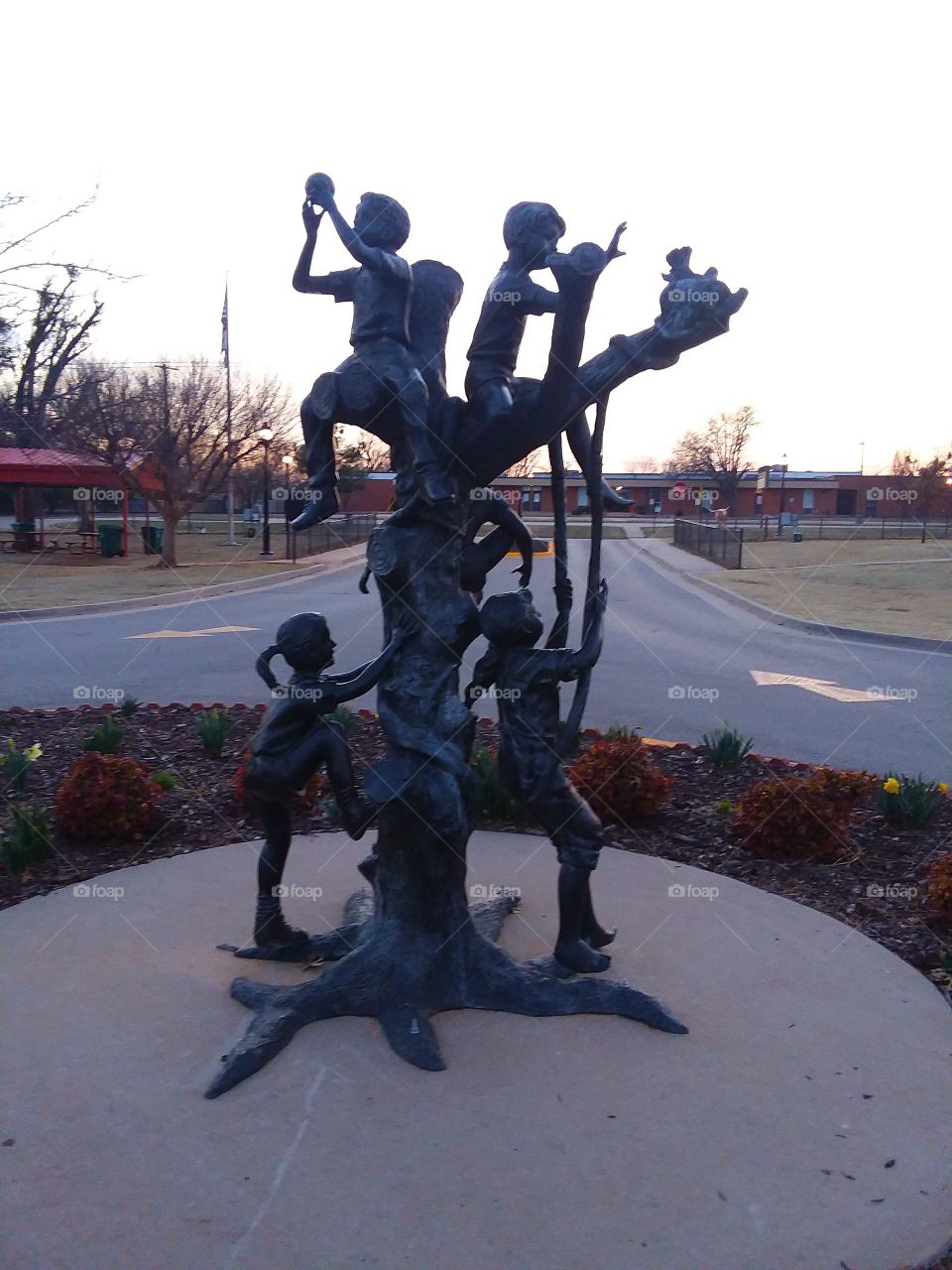 Yukon, Oklahoma Park Statue