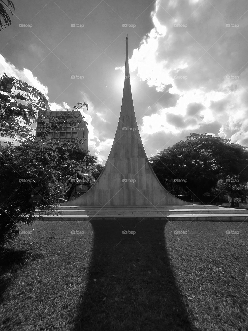 Monumento histórico no centro da cidade no interior de São Paulo.