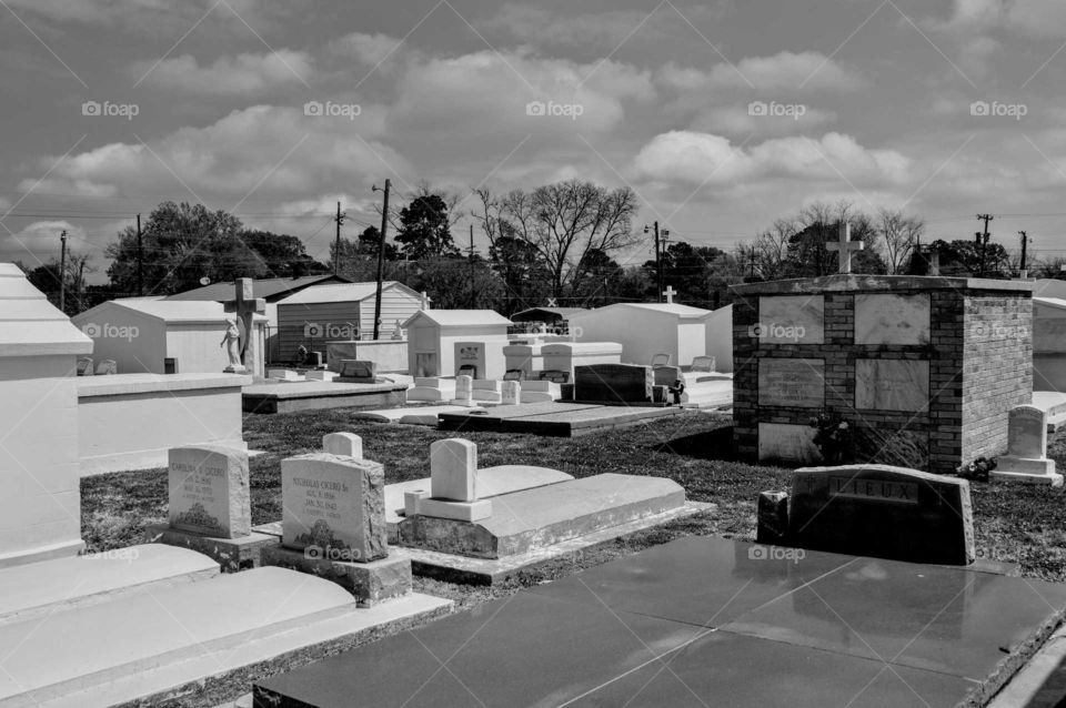 Cemetery in New Roads Louisiana