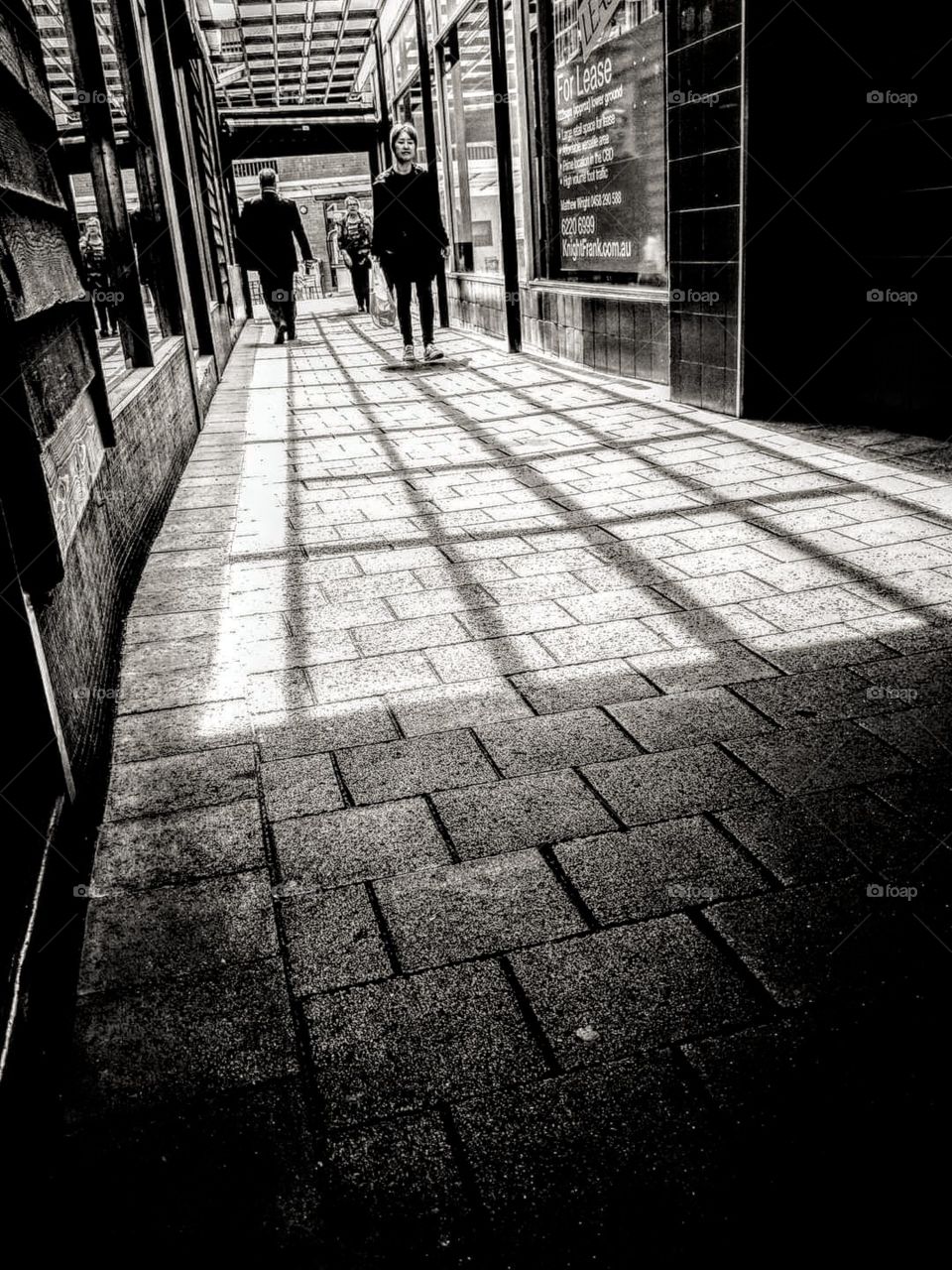 shadow pattern on ground