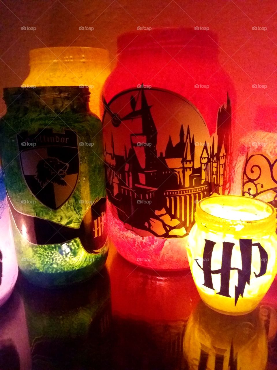 Harry Potter candles