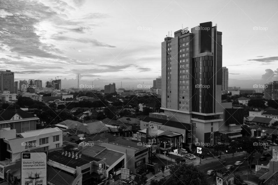 Gubeng cityscape