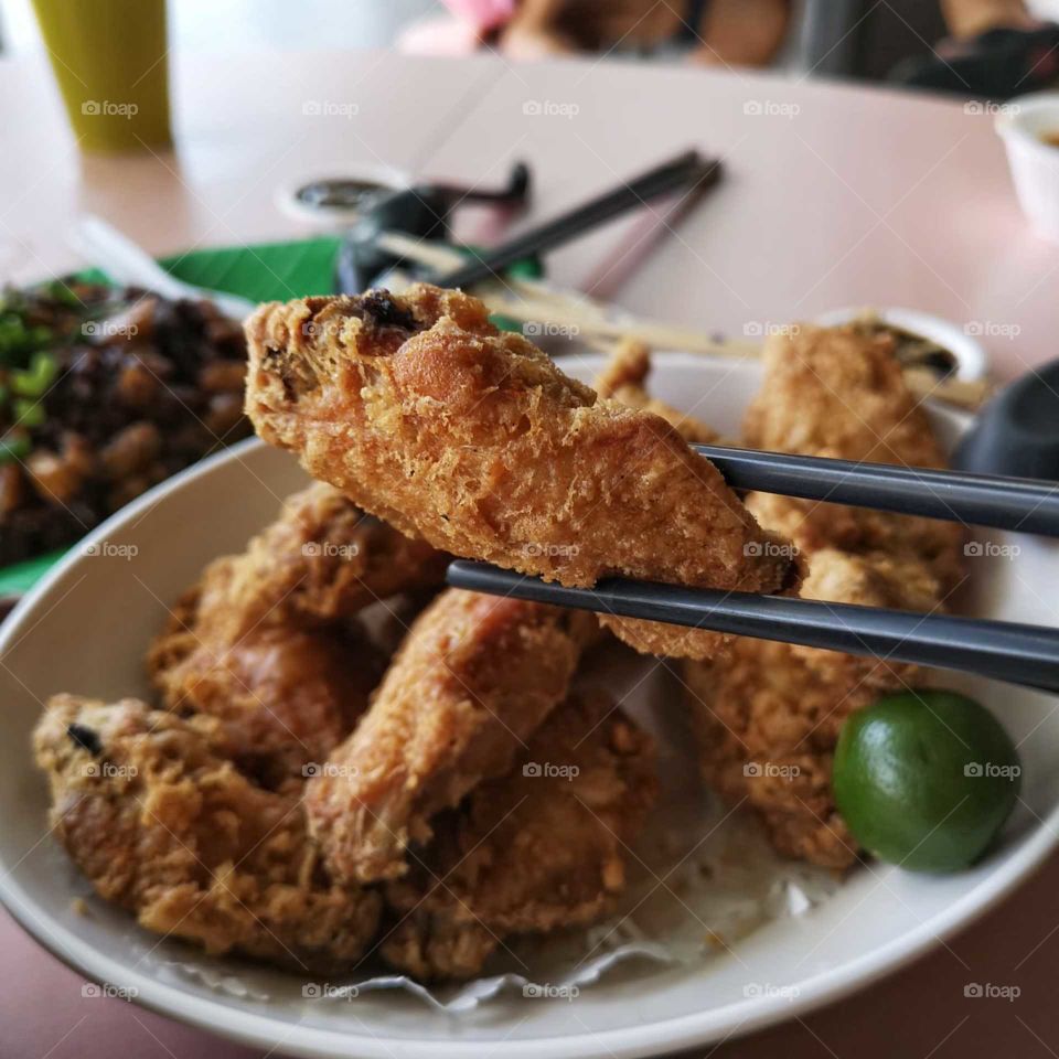 Fried chicken Chinese food