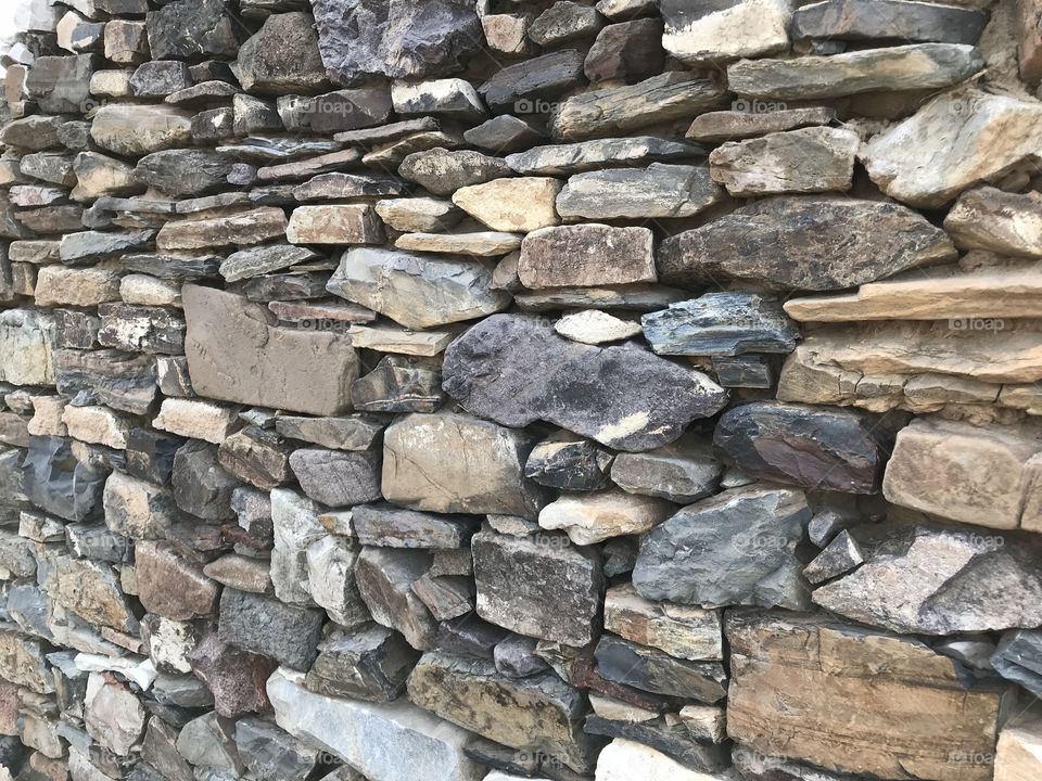 Stacked stone