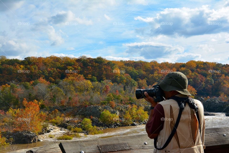 Photographer at work