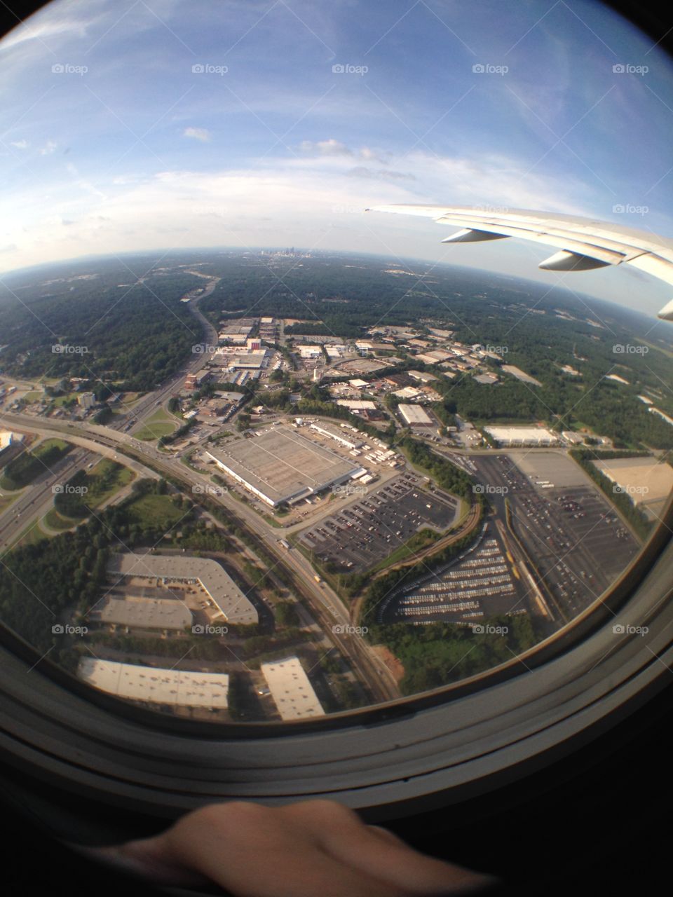View from a plane