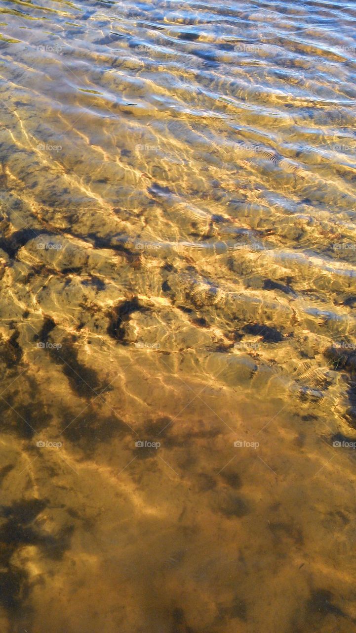 Crystal clear river in Massarandupioló Bahia Brazil