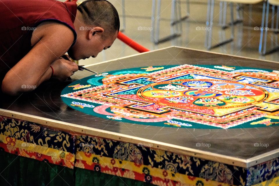 Creating a Mandala