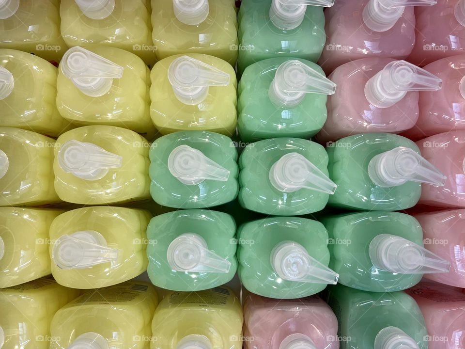 Multiverse colored bottles