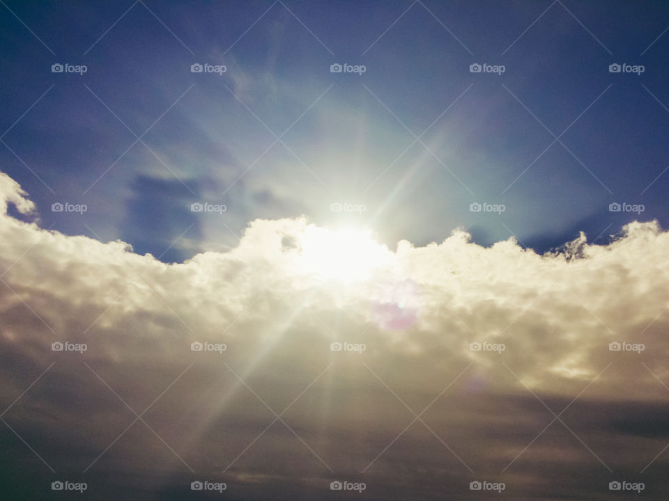 Sunrays Thru the Clouds