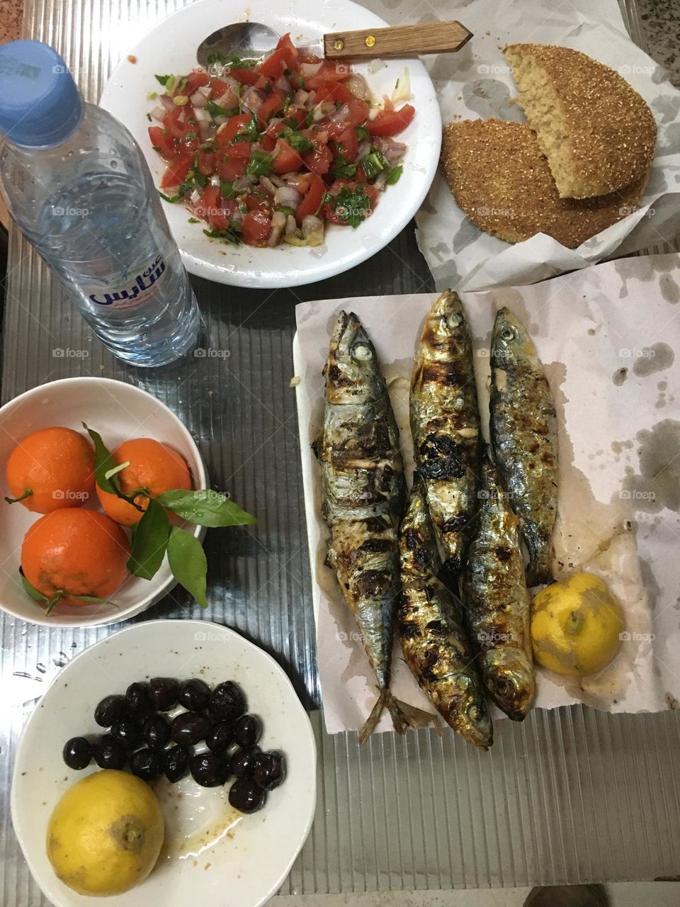 grilled fish 