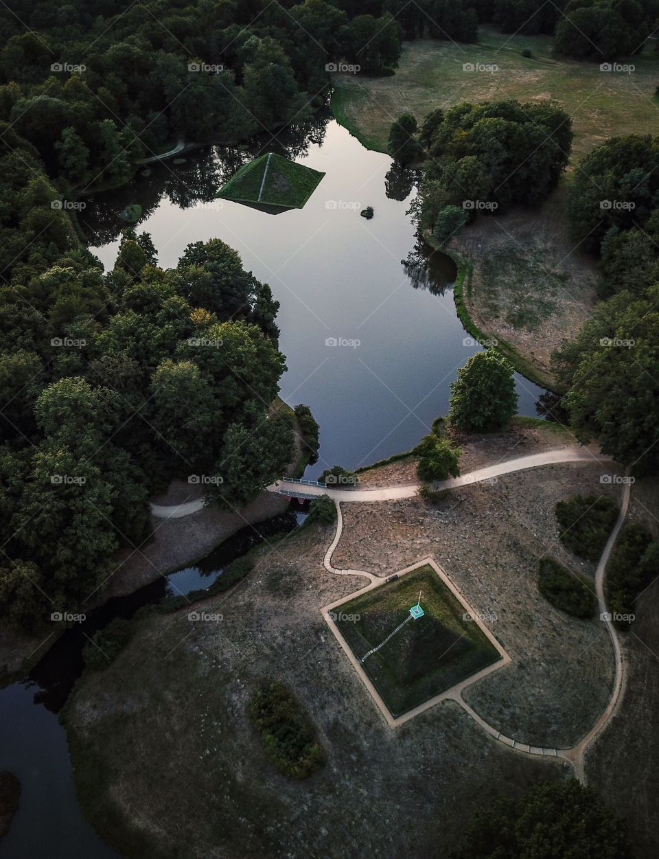 The German Pyramids. 