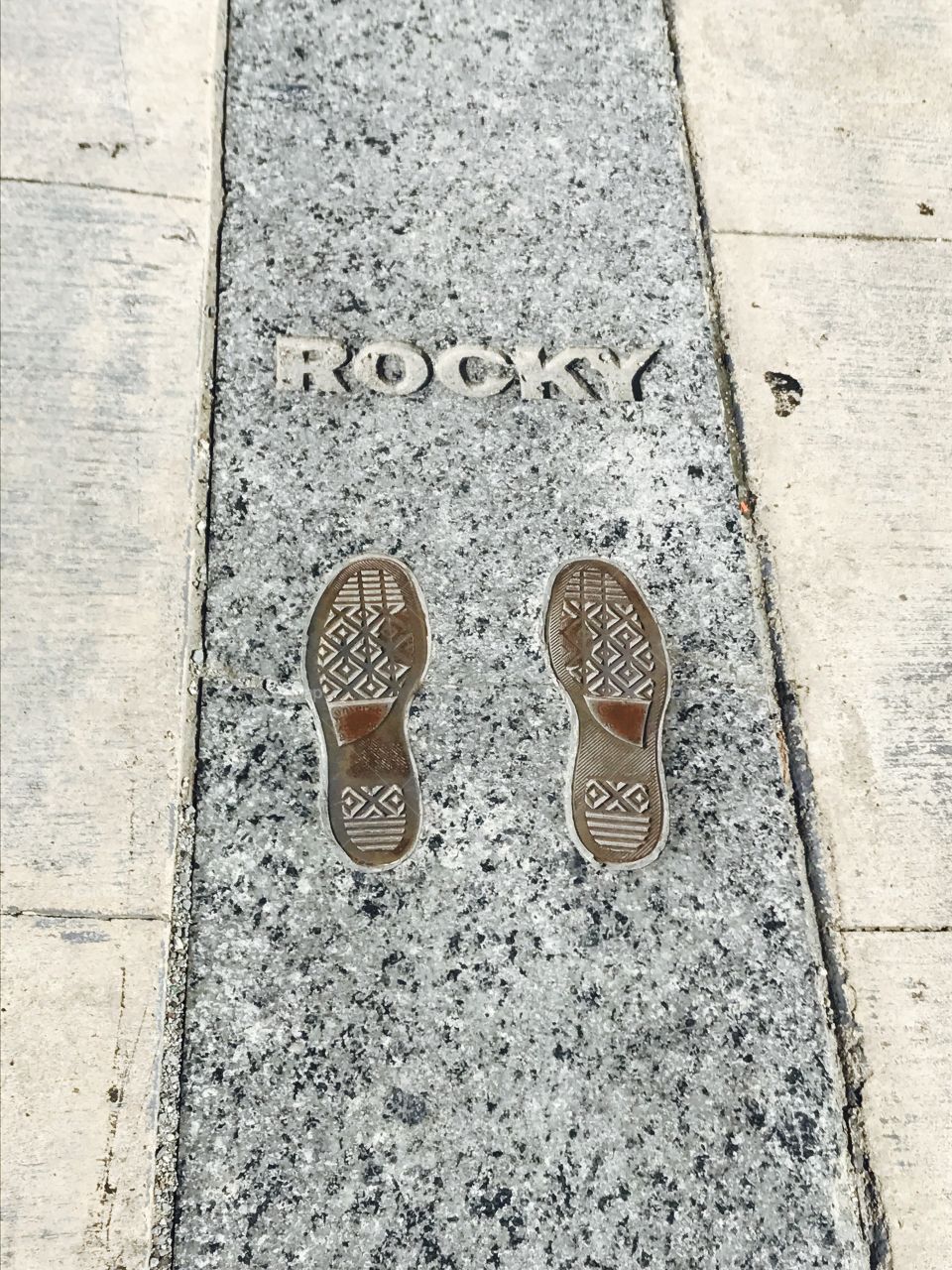 Rocky steps