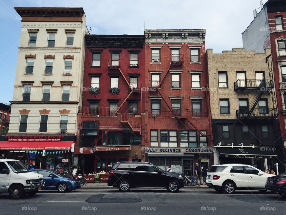 City street . Lower east side 